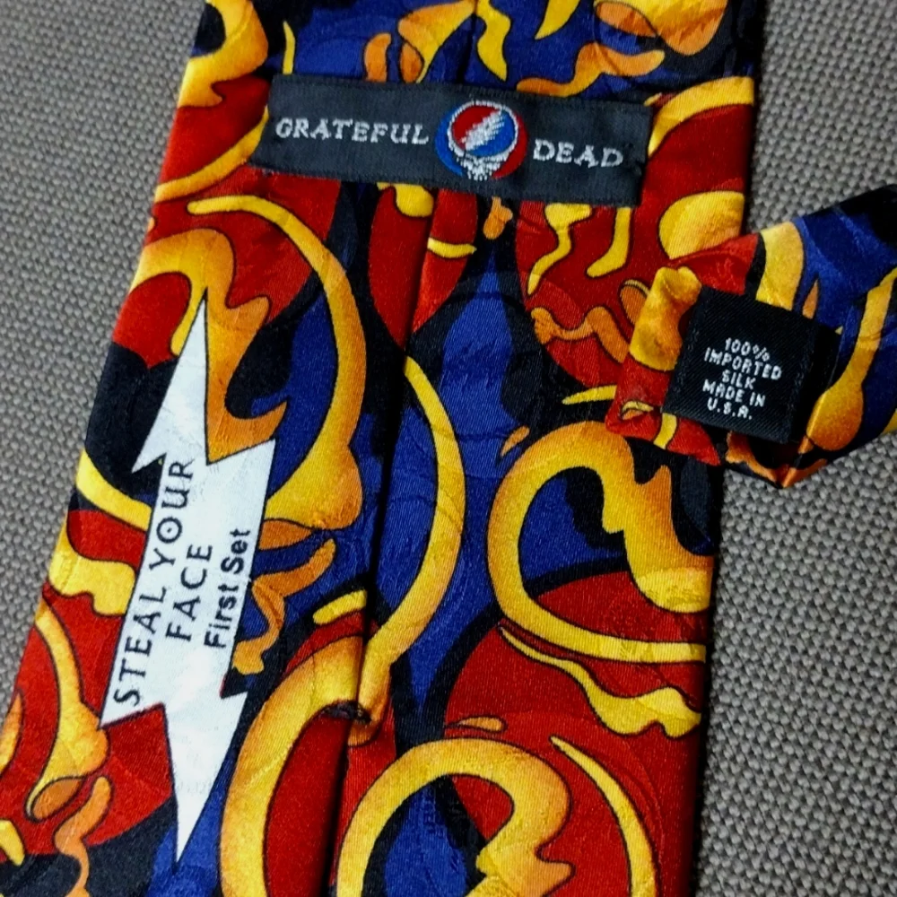 Pair/J Garcia & Grateful Dead tie Bundle
